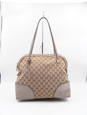 CJ59 ❤️ Gucci GG Canvas Bree Dome Shoulder Bag